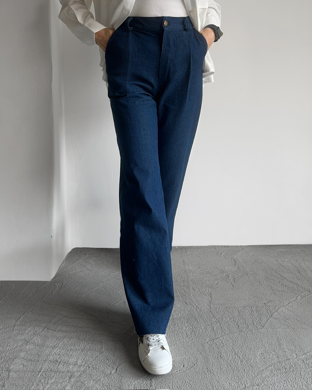 شلوار جین راسته