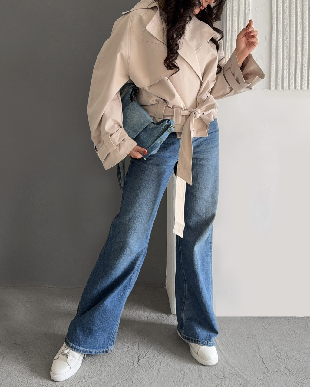 مینی ترنچ کت