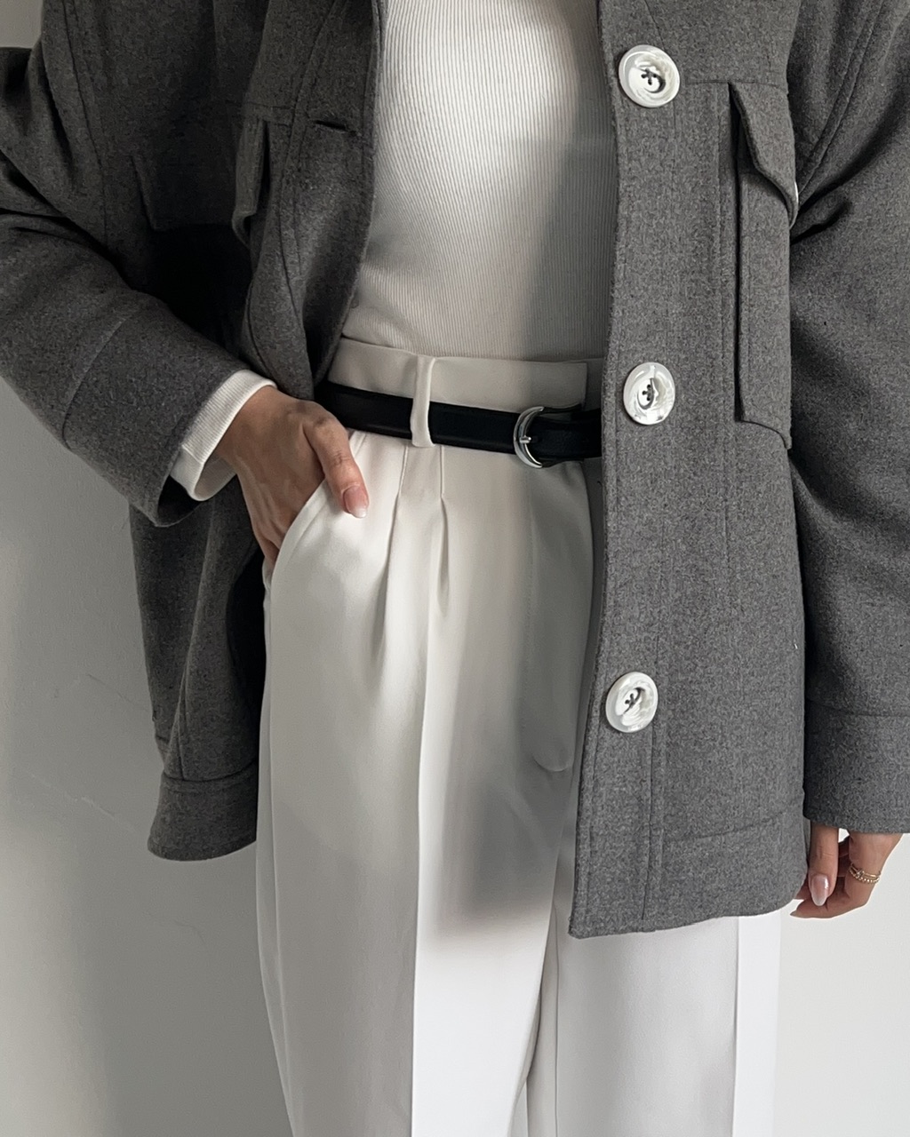 شلوار واید کلاسیک