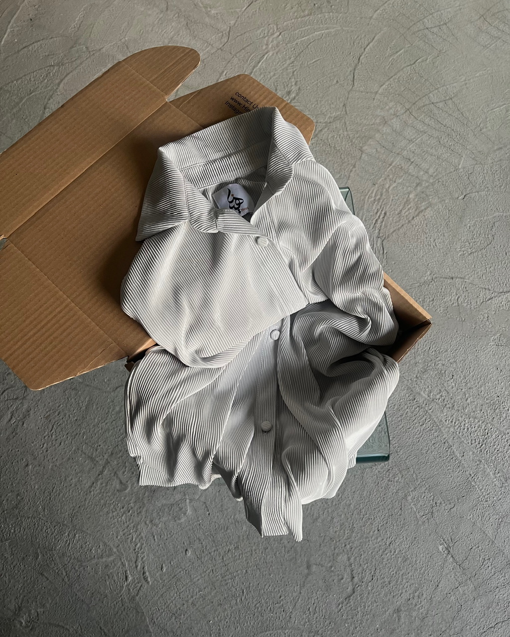 شومیز پیلیسه صدفی