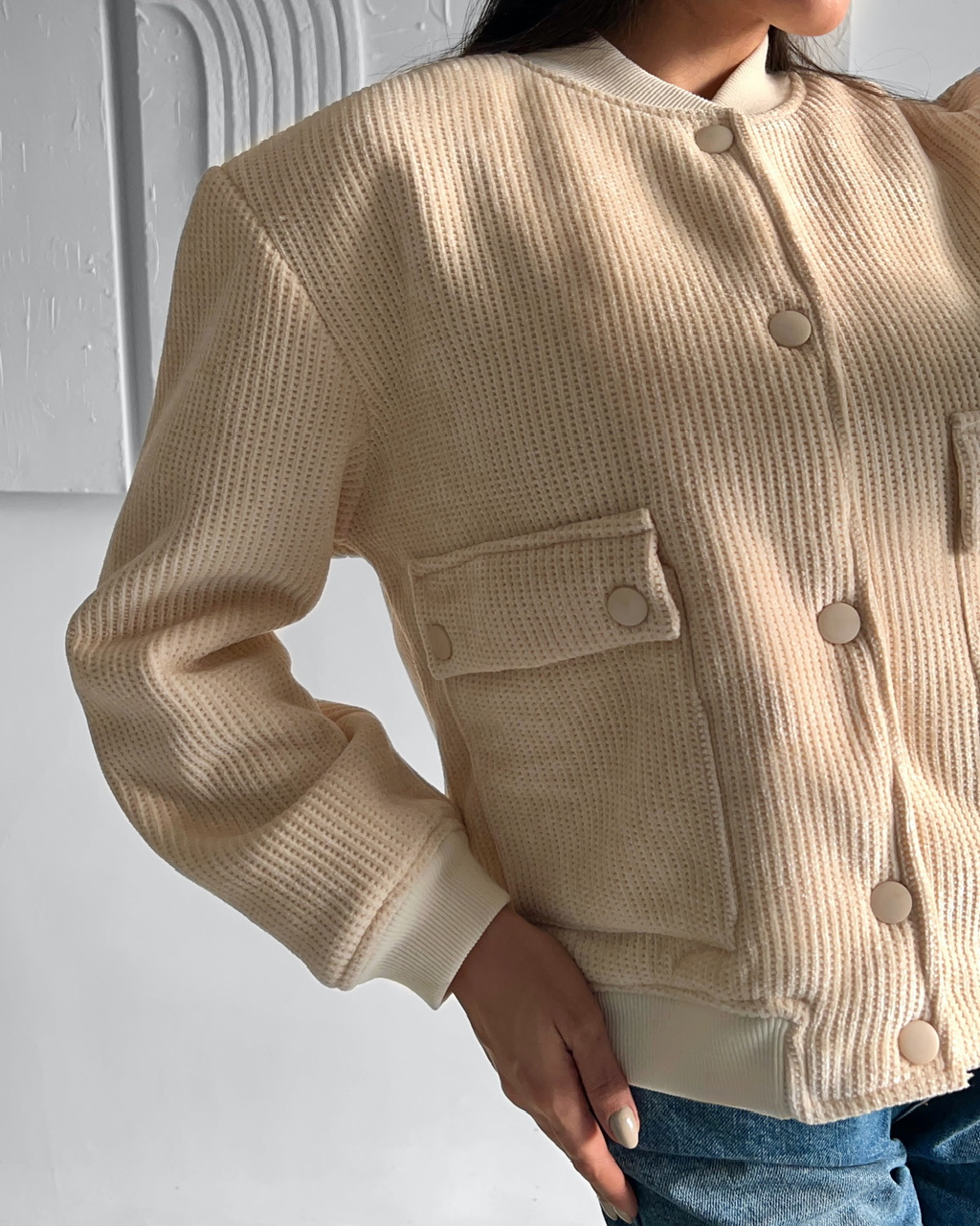 بامبر جکت شیری