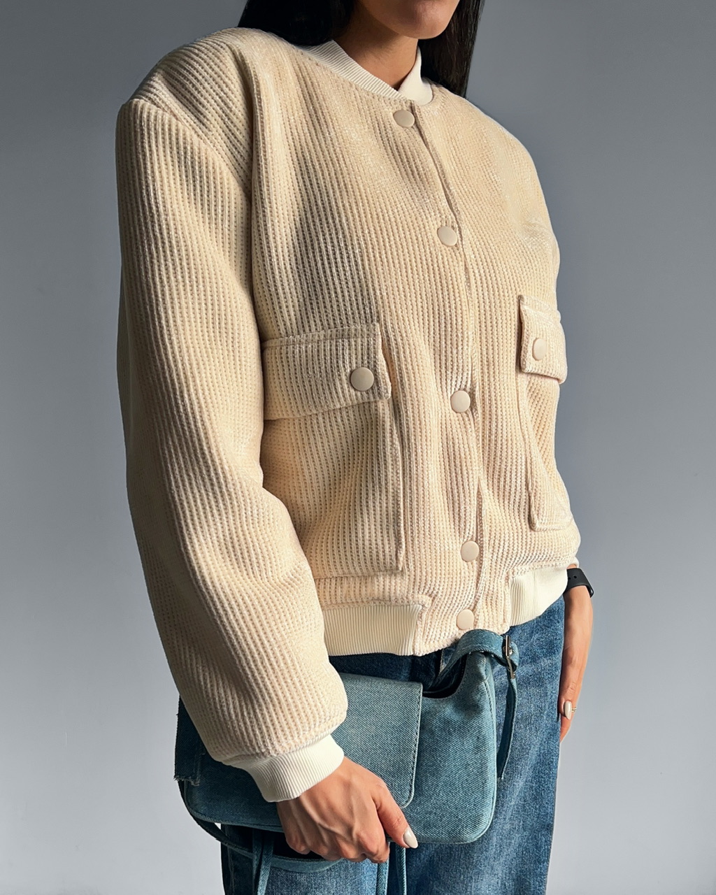 بامبر جکت شیری