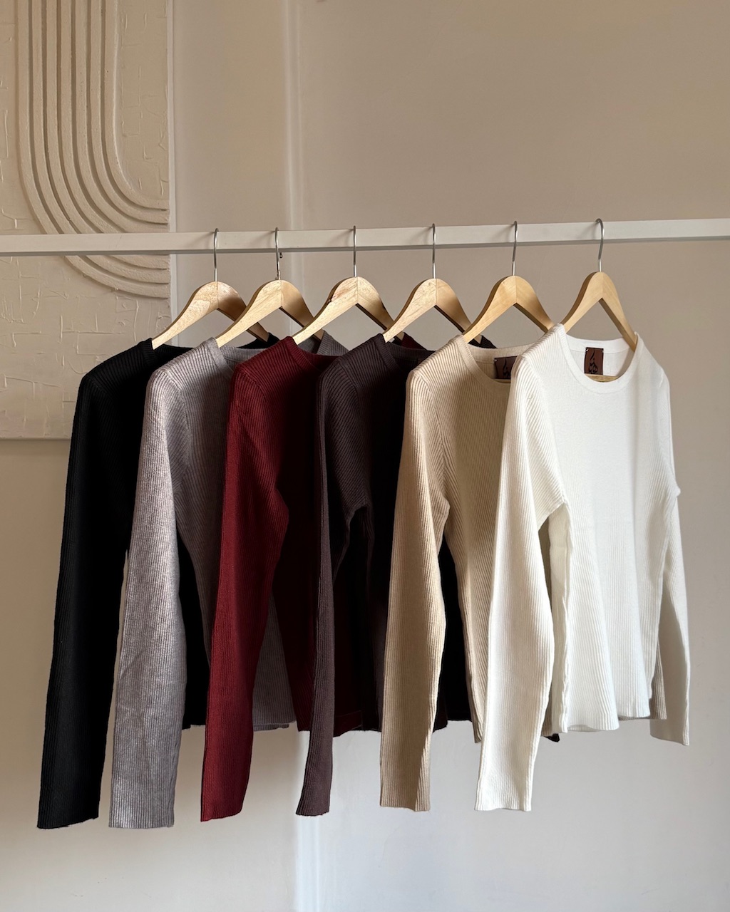 بافت استین بلند بیسیک