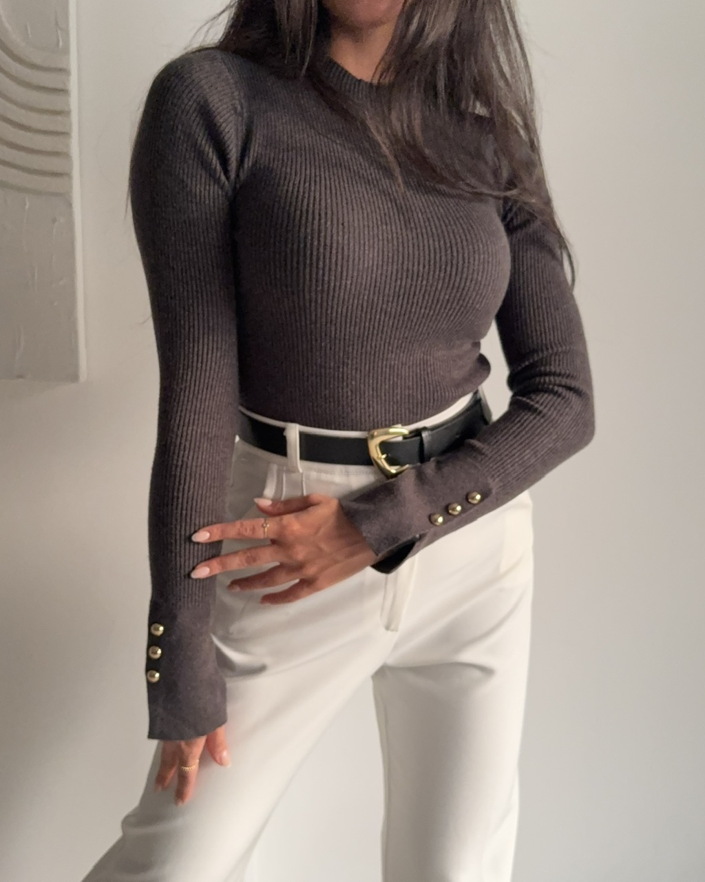 بافت استین بلند