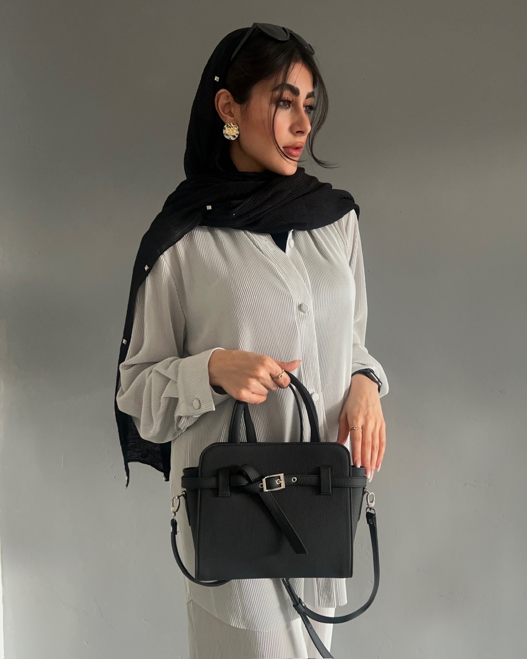 شومیز پیلیسه صدفی