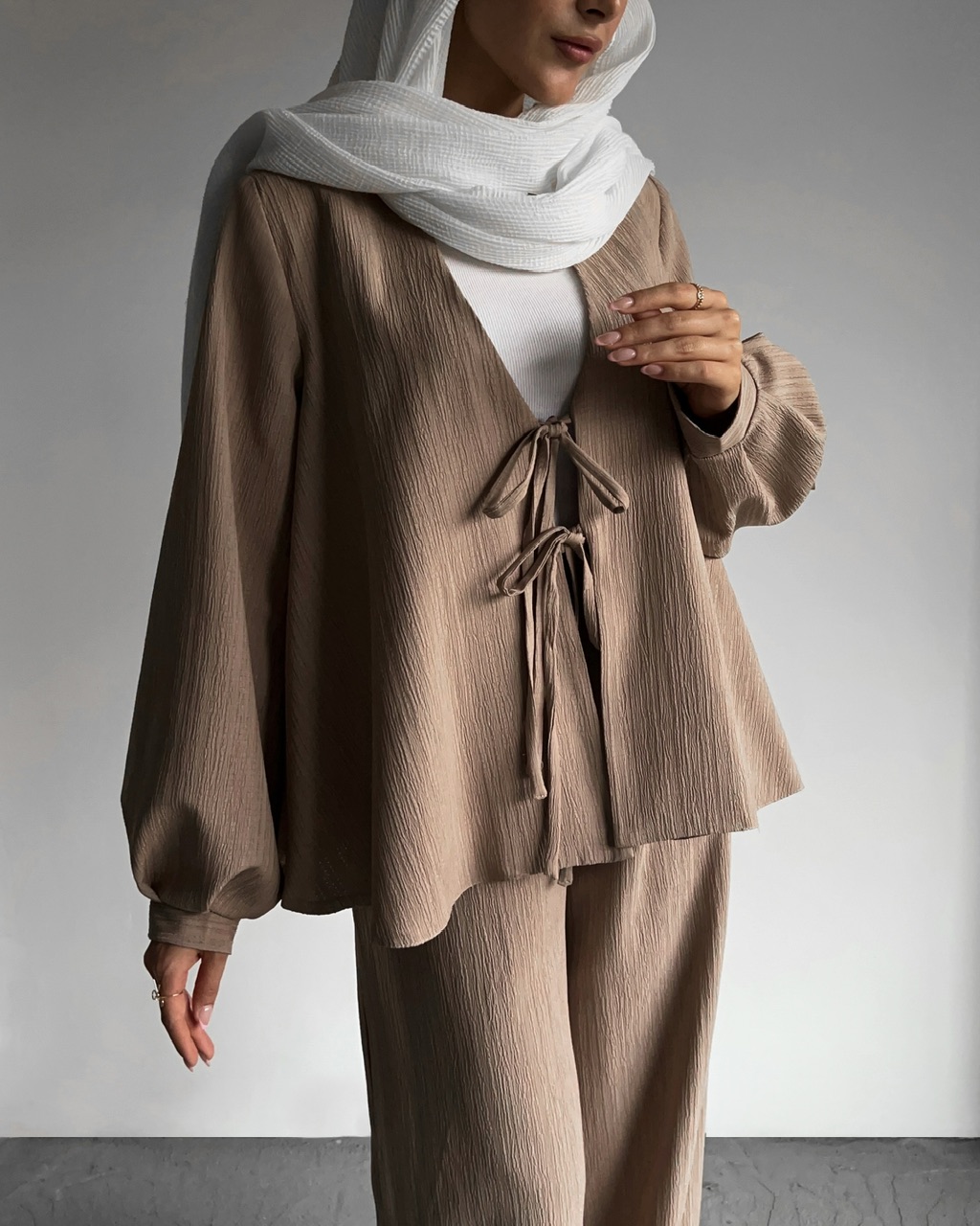 شومیز اَبـــرا رنگ لته