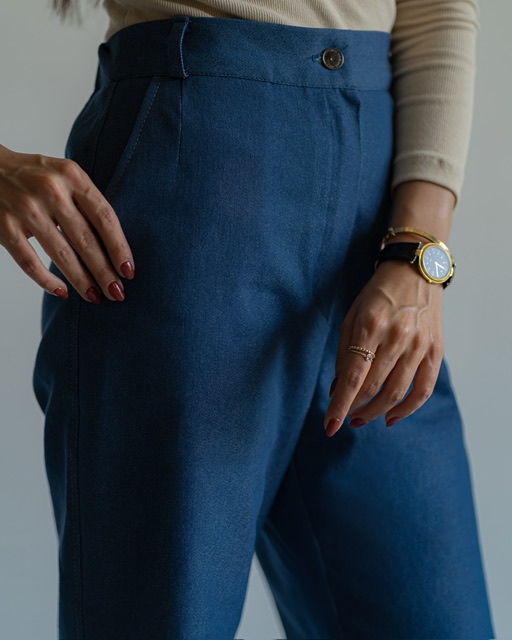 شلوار جین کراپ واید لگ